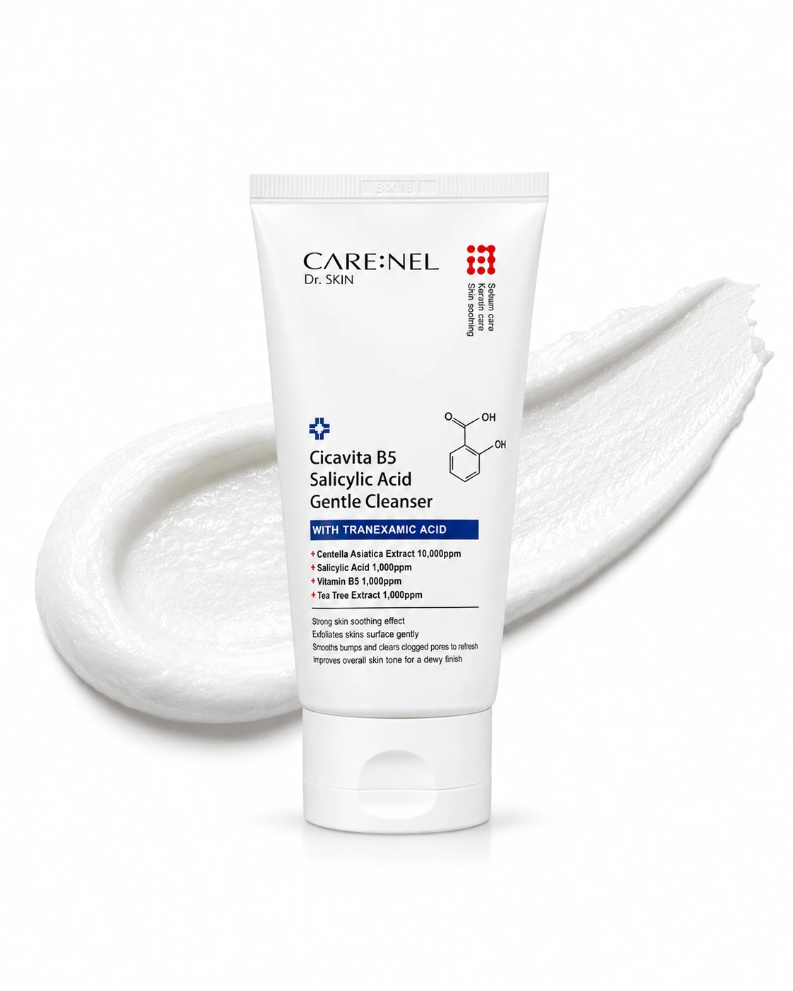 CARE:NEL Cicavita B5 Salicylic Acid Gentle Cleanser 150ml