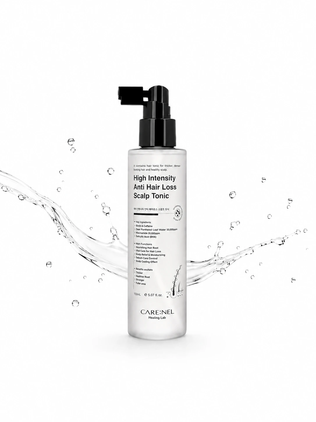CARE:NEL High Intensity Anti Hair Loss Scalp Tonic 150ml