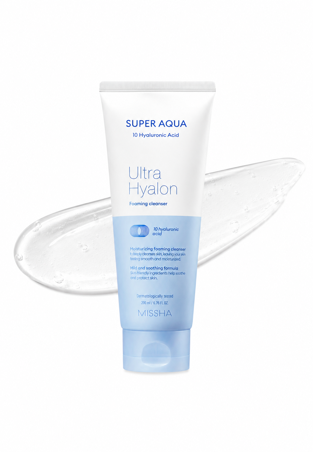 MISSHA Super Aqua Ultra Hyalon Foaming Cleanser 200ml