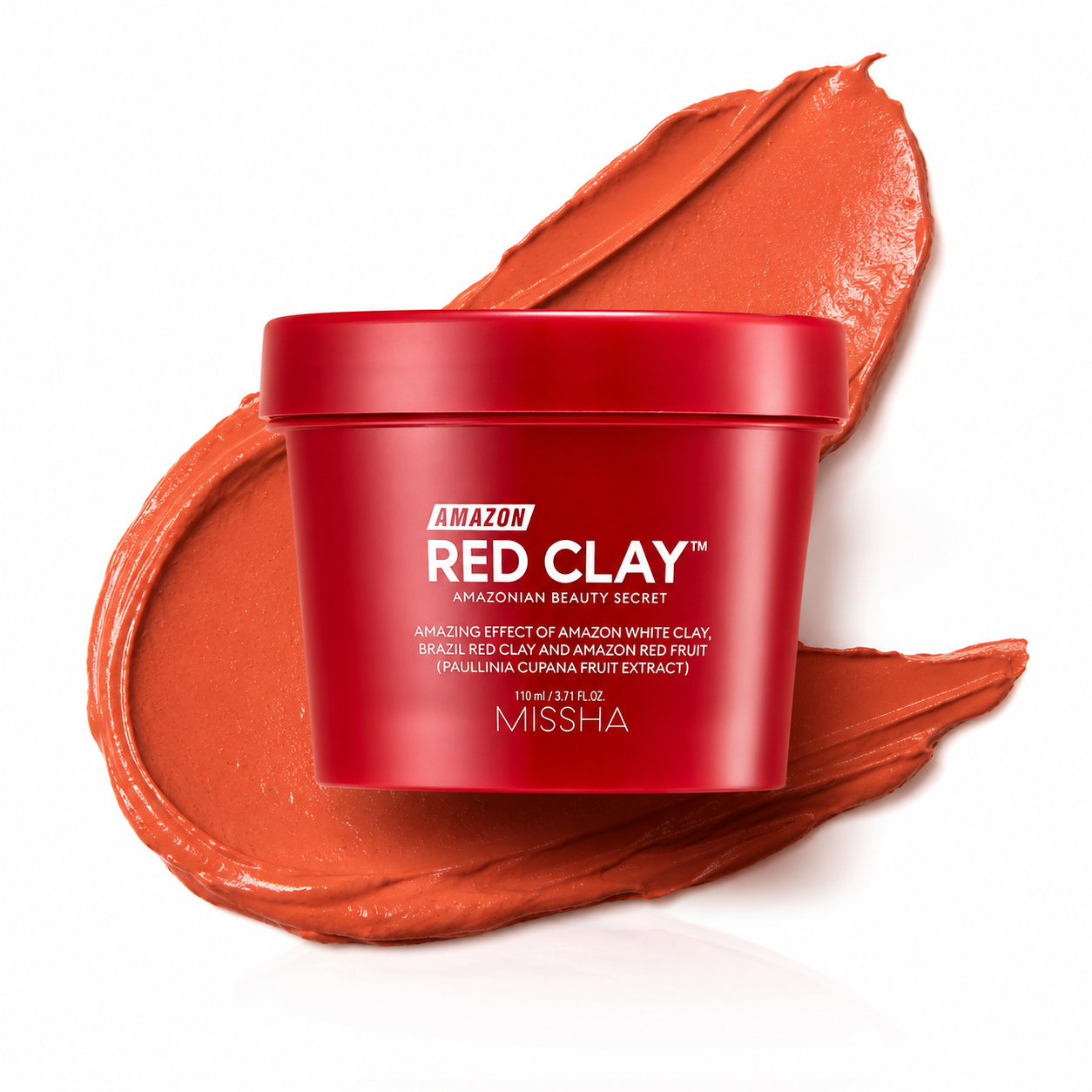 MISSHA Amazon Red Clay™ Pore Mask 110ml