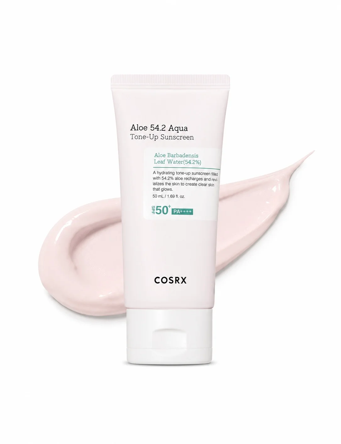 COSRX Aloe 54.2 Aqua Tone-Up Sunscreen SPF50+ PA++++ 50ml